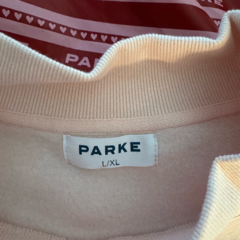 Parke peony valentines mock neck. Large/xl - Picture 2 of 2